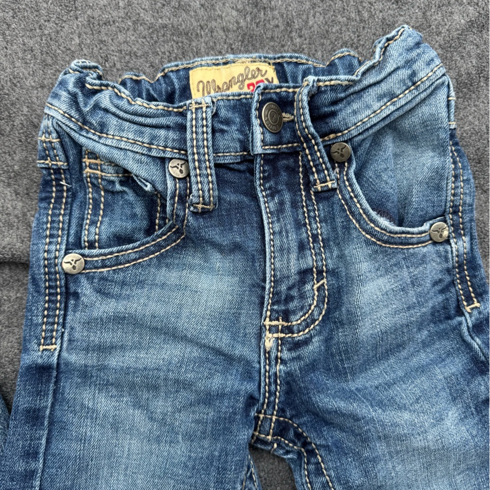 Cody James and Wrangler Blue Kids' Jeans - Picture 3 of 4